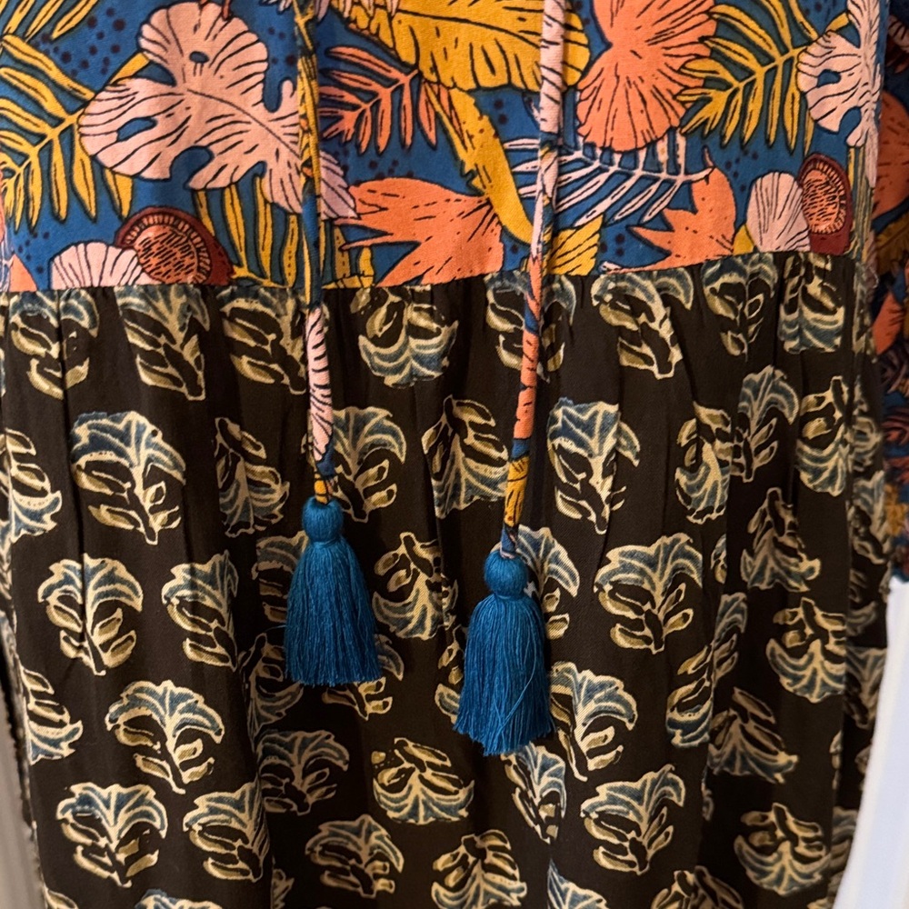 Natural Life Floral Patterned Maxi Dress - Picture 4 of 11